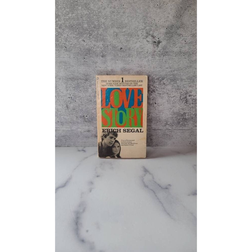 Love Story by Erich Segal, 1971 Vintage Paperback